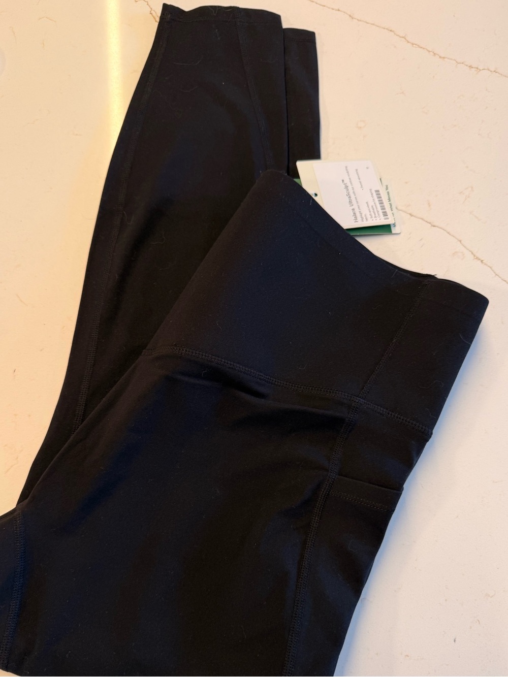 HALARA NWT Ultra Sculpt 7/8 black leggings sz XL